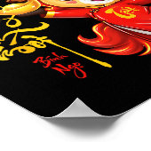 Poster Peach Blossom Vietnamese Lunar New Year Horse 2026 (Coin)