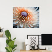 Poster Peach Dalia (Bureau à domicile)