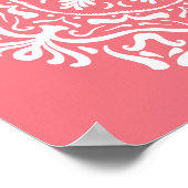 Poster Peach Mandala (Coin)