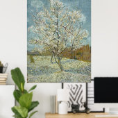 Poster Peach Tree rose par Vincent Van Gogh (Bureau à domicile)