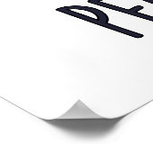 Poster Peachy King Funny Peach Pun (Coin)