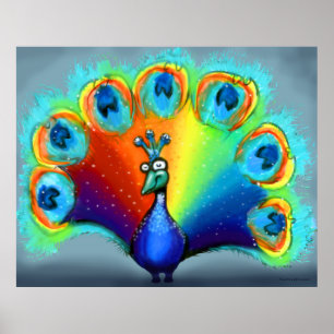 Poster Peacock