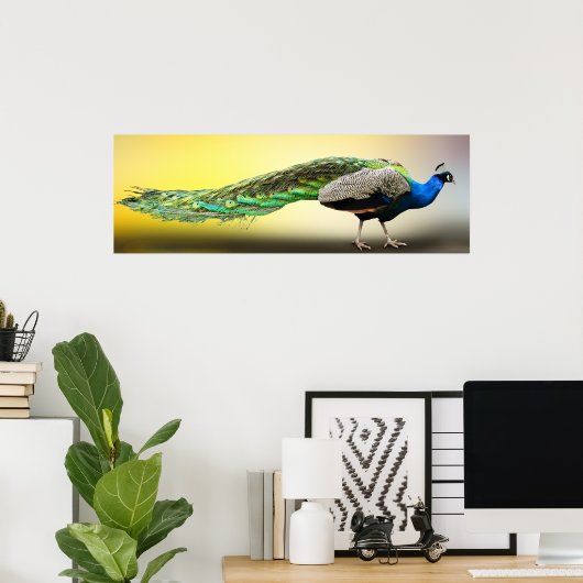 Poster Peacock (Bureau à domicile)