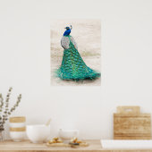Poster Peacock (Cuisine)