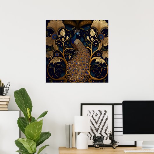Poster Peacock (Bureau à domicile)