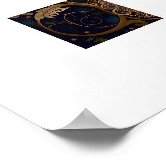 Poster Peacock (Coin)