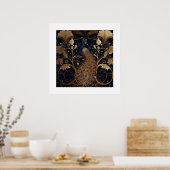 Poster Peacock (Cuisine)