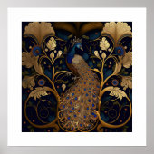 Poster Peacock (Devant)