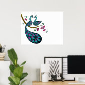 Poster Peacock -1 (Bureau à domicile)