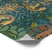 Poster Peacock and Dragon, 1878, par William Morris (Coin)