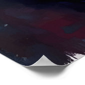 Poster Peacock Art - Oiseau coloré (Coin)