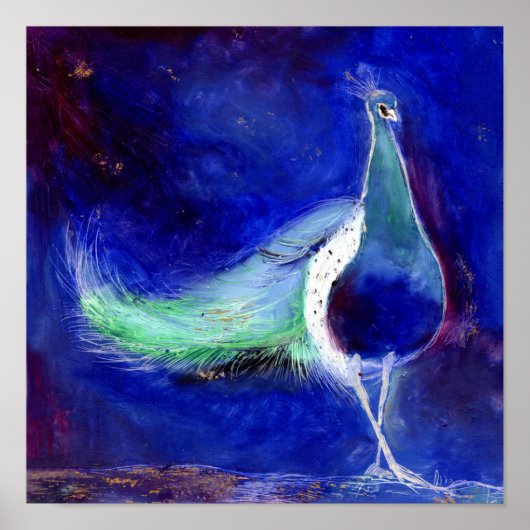 Poster Peacock Blue 2013 (Devant)