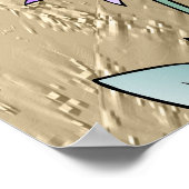 Poster Peacock En Or (Coin)