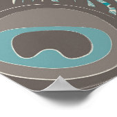 Poster Peacock Feather (Coin)