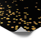 Poster Peacock Feathers 50e anniversaire de Mariage (Coin)