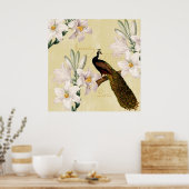 Poster Peacock Lilies (Cuisine)