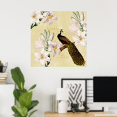 Poster Peacock Lilies (Bureau à domicile)