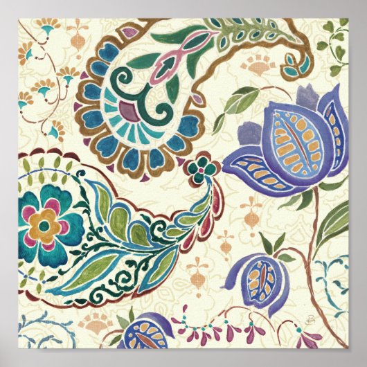 Poster Peacock lunaire (Devant)