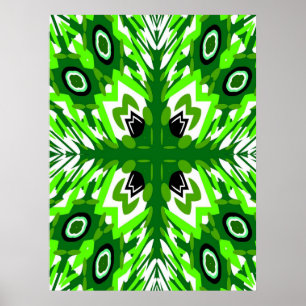 Poster Peacock vintage