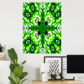 Poster Peacock vintage (Bureau à domicile)