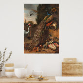 Poster Peacocks (Cuisine)