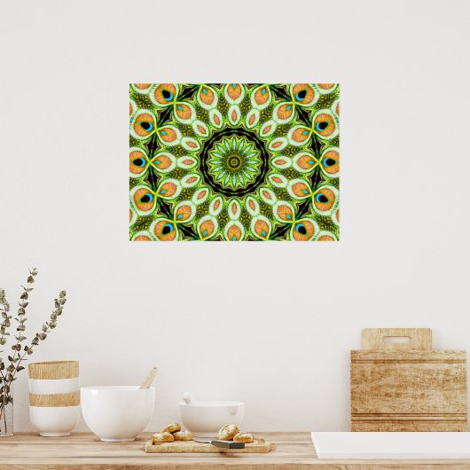 Poster PEADELICA (Cuisine)