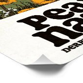 Poster Peak District National Park vintage Travel Poster. (Coin)