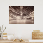 Poster Peak's Island Forest City Rink vers 1890 (Cuisine)