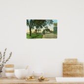 Poster Peaks Island Vue sur le Knob Citrouille (Cuisine)