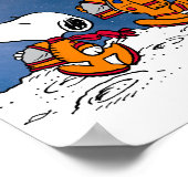 Poster Peanuts | Anniversaire Spatial (Coin)