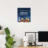 Poster Peanuts | Anniversaire Spatial (Bureau à domicile)