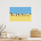 Poster Peanuts | Jour à la plage (Cuisine)