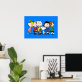Poster Peanuts | La bande de Peanuts (Bureau à domicile)