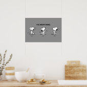 Poster Peanuts | La danse de Snoopy (Cuisine)