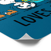 Poster Peanuts - Pâques - chaque lapin m'aime Peanuts -  (Coin)