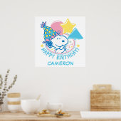 Poster PEANUTS | Snoopy Joyeux Ballons d'anniversaire (Cuisine)