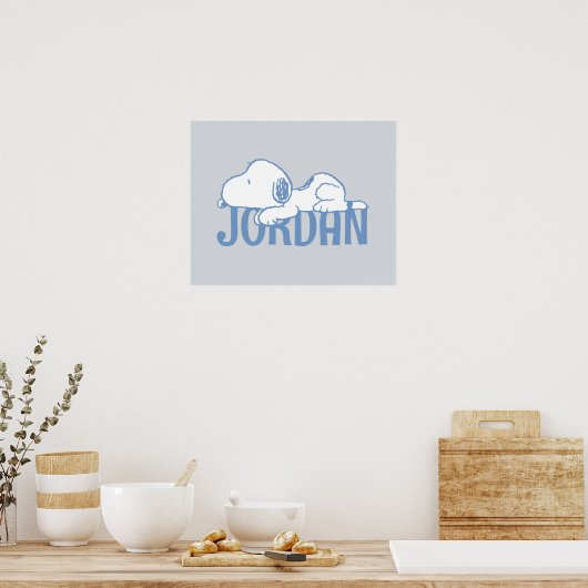 Poster Peanuts | Snoopy Pastel (Cuisine)