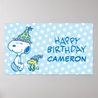 PEANUTS | Snoopy & Woodstock Pois