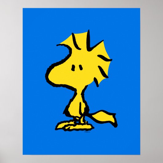 Poster Peanuts | Snoopy's Friend Woodstock (Devant)