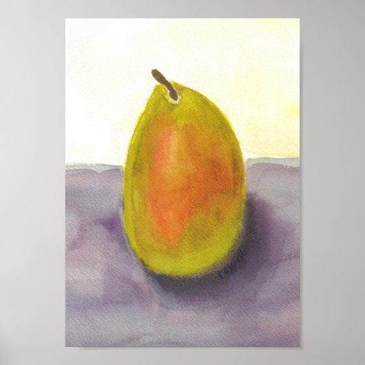 Poster Pear Still Life (Devant)