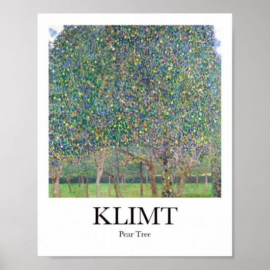 Poster Pear Tree par Paul Klimt (Devant)