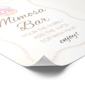 Poster Pearl Baby Shower Game Sign (Coin)