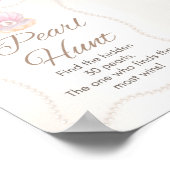 Poster Pearl Baby Shower Game Sign (Coin)