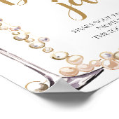 Poster Pearl et Prosecco Date Nuit Idées Date Jar (Coin)