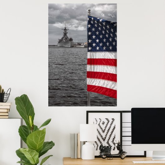 Poster Pearl Harbour (Bureau à domicile)