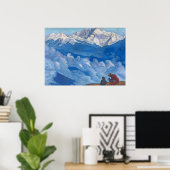 Poster Pearl of Searching, 1924 par Nicholas Roerich (Bureau à domicile)