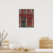 Poster Pearl Paint shop Manhattan (Cuisine)