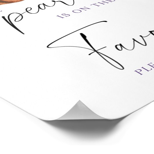 Poster Pearl Under The Sea Baby shower Favors (Coin)