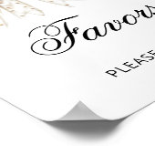 Poster Pearls Bow Elle noue les faveurs du noeud (Coin)