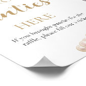 Poster Pearls et Prosecco Jeter vos culottes (Coin)